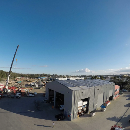 Commercial Solar Installation in Sydney, Australia