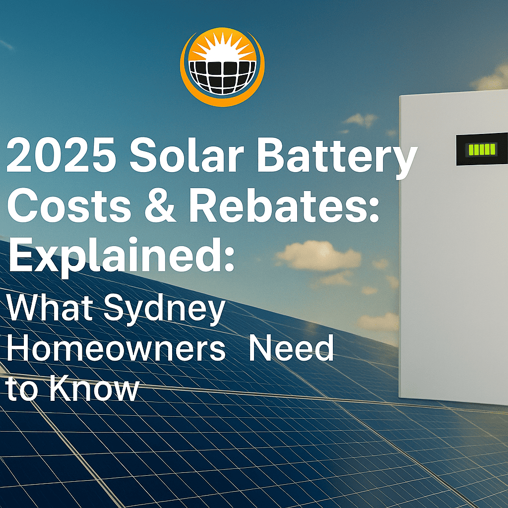 2025 Solar Battery Rebate and Costs