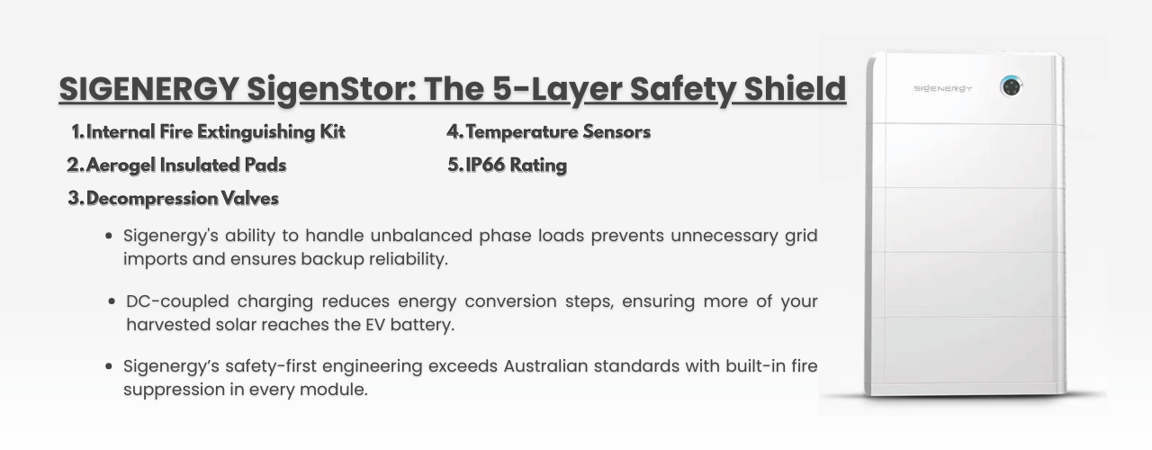SIGENERGY SigenStor The 5 Layer Safety Shield