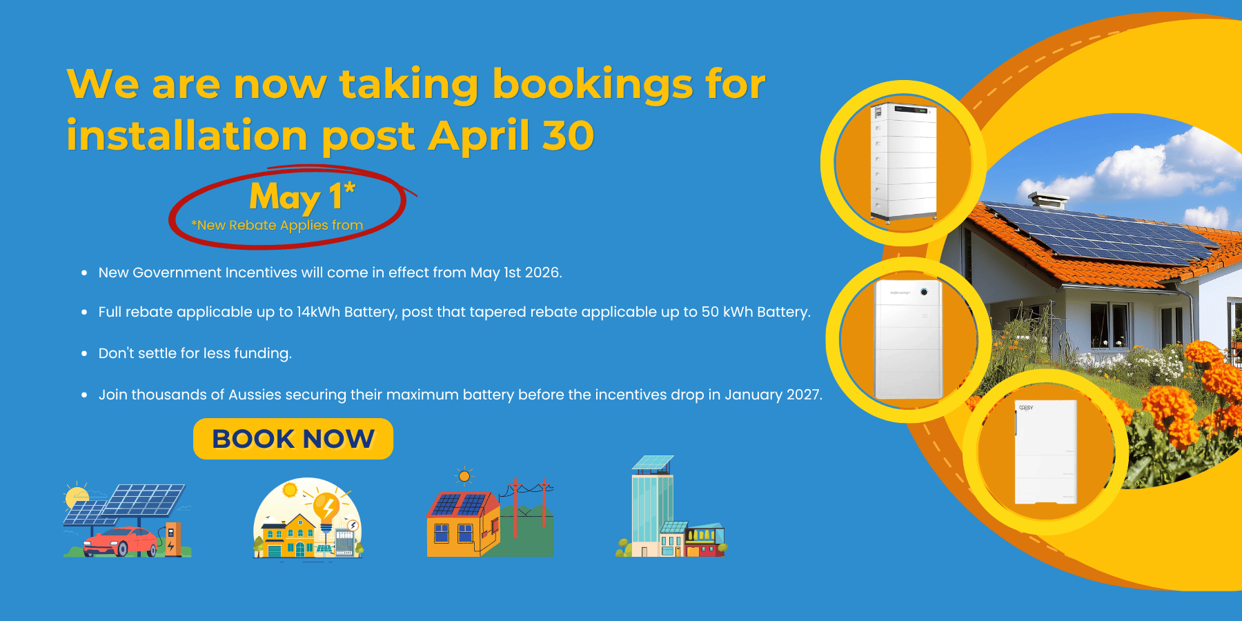 Opera Solar Energy May Rebate Banner