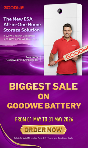 GoodWE Battery Website May Banner - Mobile Design