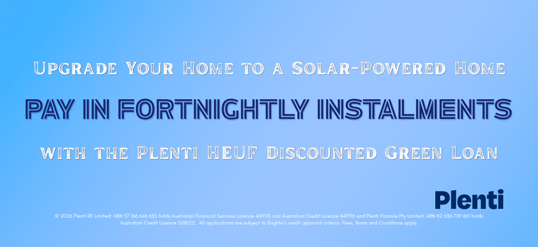 Plenti green loan - HEUF Discounted Green Loan - Plenti